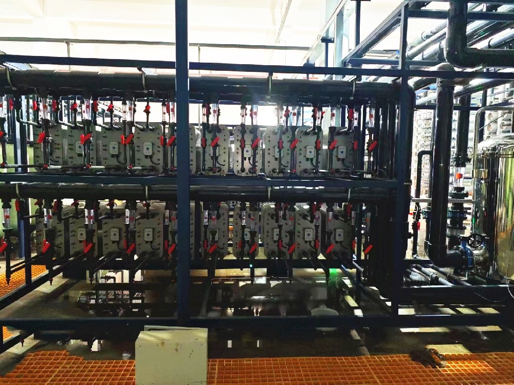 300T/H超纯水设备（双级反渗透+edi+抛混）