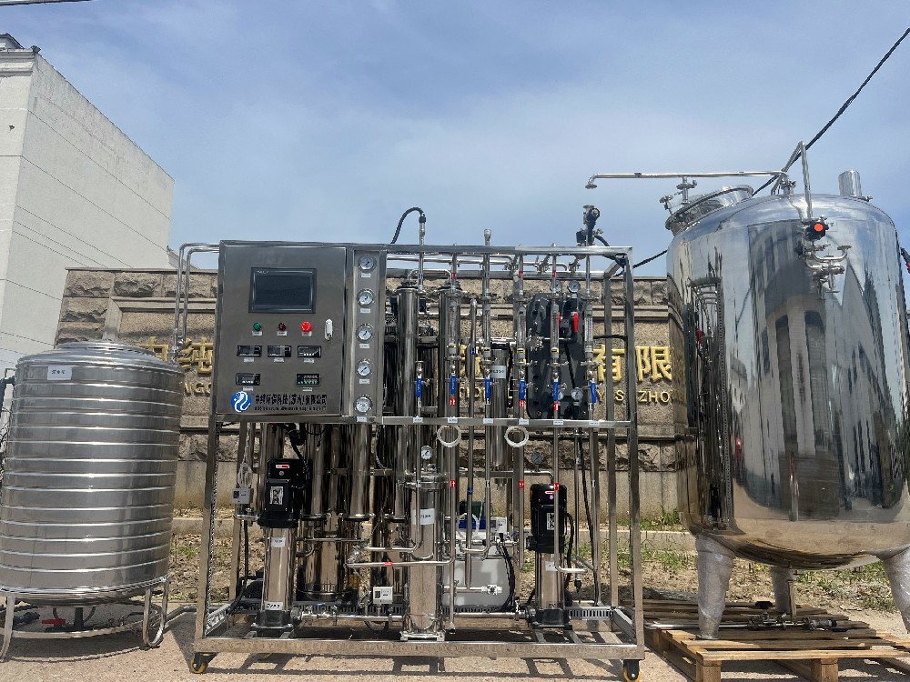 0.5T/H纯化水设备（双级反渗透+edi）