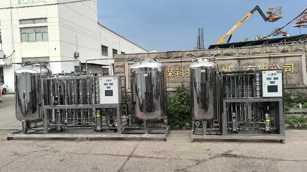 0.5T/H+1T/H超纯水设备（CE标准）